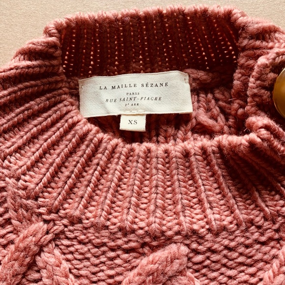 Sezane Merino Wool Jumper - Picture 8 of 14